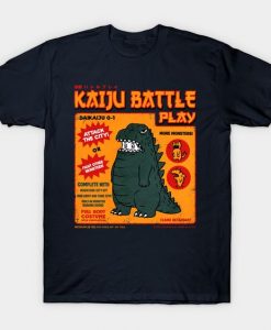 KAIJU BATTLE PLAYER 1 GODZILLA CLASSIC T-SHIRT DX23