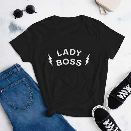 LADY BOSS FEMINIST T-SHIRT DX23