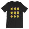 LOTS OF EMOJIS WITH EASTER BUNNY T-SHIRT DX23