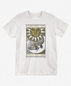 SUNS AND MOONS T-SHIRT DX23