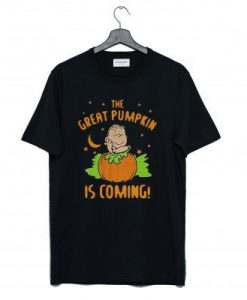 THE GREAT PUMPKIN IS COMING T-SHIRT SS