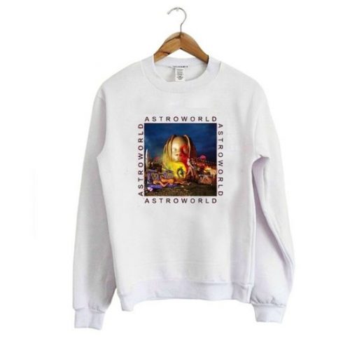 TRAVIS SCOTT ASTROWORLD SWEATSHIRT SS