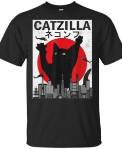 VINTAGE CATZILLA JAPANESE T-SHIRT DX23