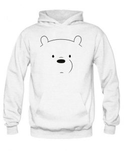 WE BARE BEARS FACE HOODIE SS