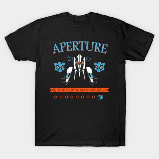 APERTURE BECAUSE WE CAN T-SHIRT DX23