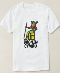 BRENIN CYMRU T-SHIRT DX23