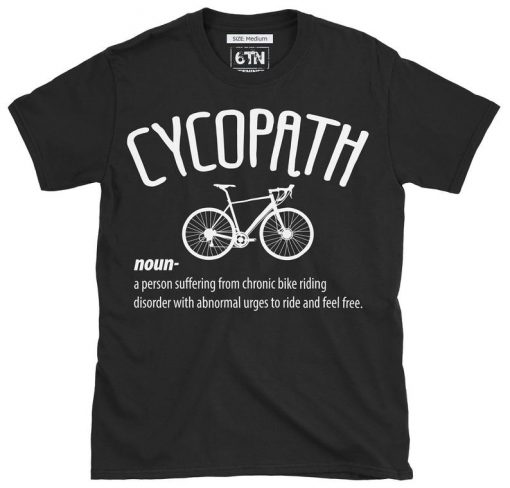 CYCOPATH FUNNY CYCLING T-SHIRT DX23