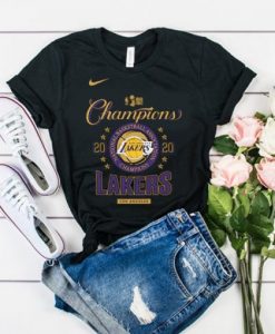 LAKERS CHAMPIONSHIP T SHIRT DX23