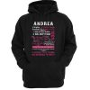 ANDREA HIGHLY ECCENTRIC EXTRA TOUGH HOODIE DX23