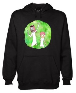 ARABIAN RICK AND MORTY HOODIE DX23