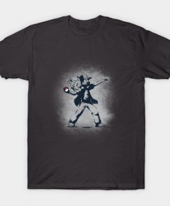 BANKSY POKEBALL T-SHIRT DX23