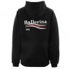 BALLERINA HOODIE BACK DX23