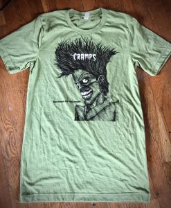 CRAMPS BAD MUSIC FOR BAD PEOPLE T-SHIRT DX23