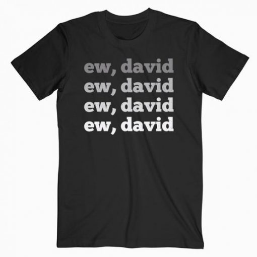 EW DAVID POP CULTURE T-SHIRT S037