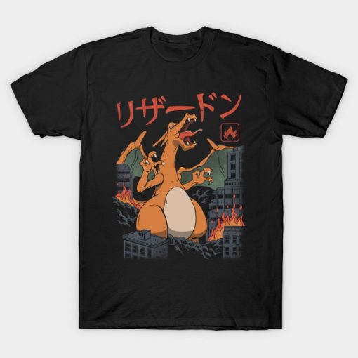 FIRE KAIJU T-SHIRT DX23