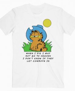 GARFIELD COWBOY T-SHIRT S037