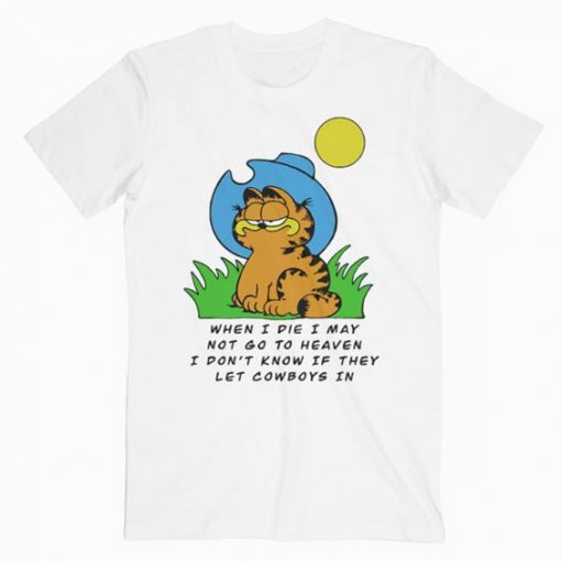 GARFIELD COWBOY T-SHIRT S037