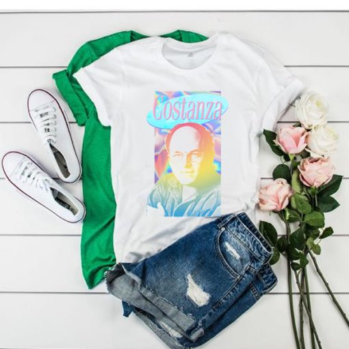 GEORGE COSTANZA VAPORWAVE 90S TRIBUTE STYLED DESIGN T SHIRT DX23