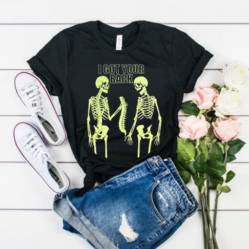 I GOT YOUR BACK SKELETON T-SHIRT DRD