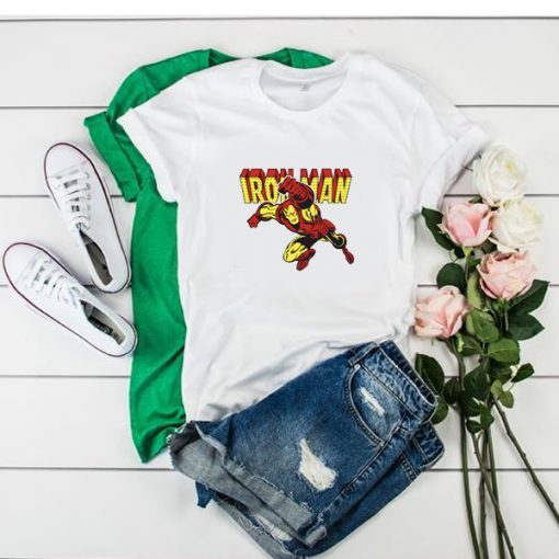 IRON MAN VINTAGE T SHIRT DX23