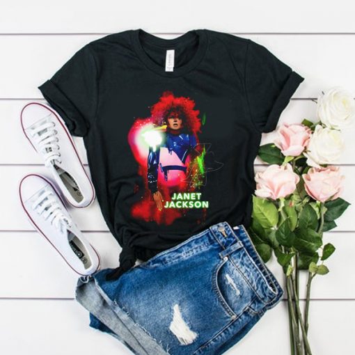 JANET JACKSON METAMORPHOSIS PORTRAIT T SHIRT DX23