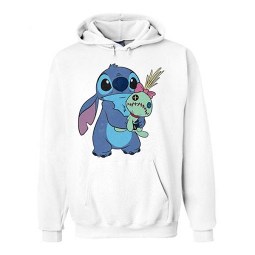 LILO & STITCH OHANA STITCH & SCRUMP GIRLS HOODIE DRD