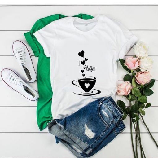 LOVE COFFEE T-SHIRT DX23