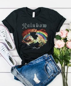 RAINBOW RISING VINTAGE T SHIRT DX23