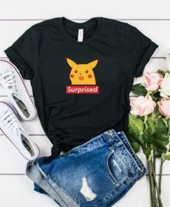 SURPRISED PIKACHU T-SHIRT DRD