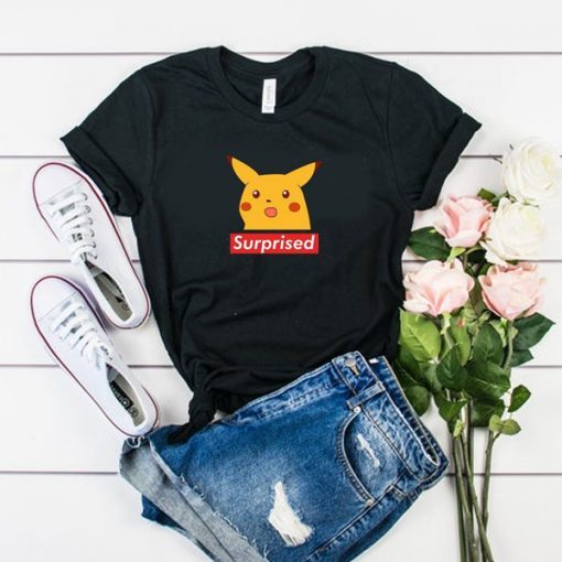 SURPRISED PIKACHU T-SHIRT DRD