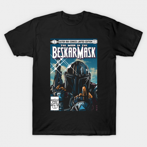 THE MAN IN THE BESKAR MASK T-SHIRT DX23