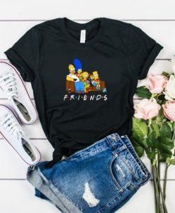 THE SIMPSONS FRIENDS T-SHIRT DRD