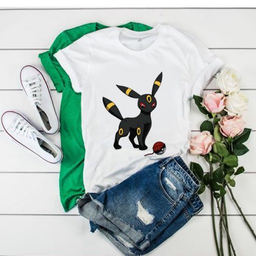 UMBREON SILHOUTTE POKEMON T-SHIRT DRD