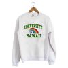 UNIVERSITY OF HAWAII SWEATSHIRT DRD