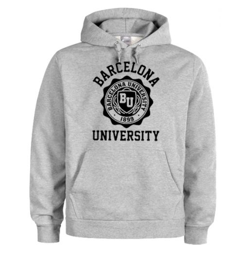 BARCELONA UNIVERSITY DARK HOODIE DX23