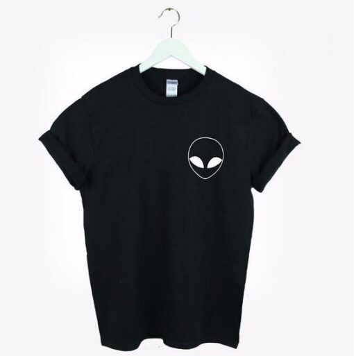 Alien Pocket Cotton T-Shirt drd