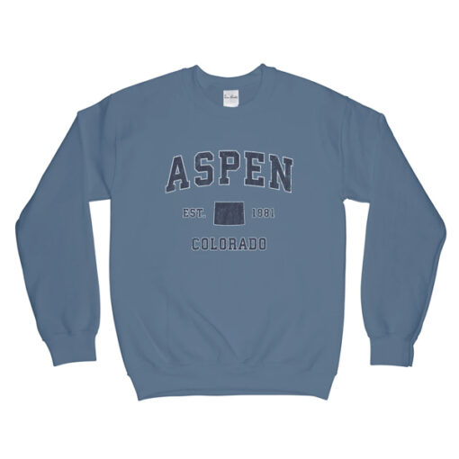 Aspen Colorado CO sweatshirt drd