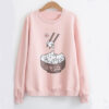 Cat In Bowl sweatshirt drd