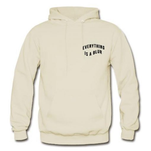 EVERYTHING IS A BLUR HOODIE DRD