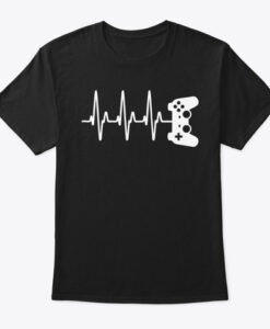 Gamer Heartbeat t-Shirt drd