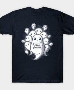 Ghost Problems I Feel Invisible T-Shirt drd