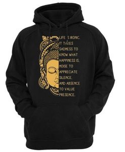 LIFE IS IRONIC HOODIE DRD