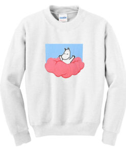 Moomin on Clouds sweatshirt drd