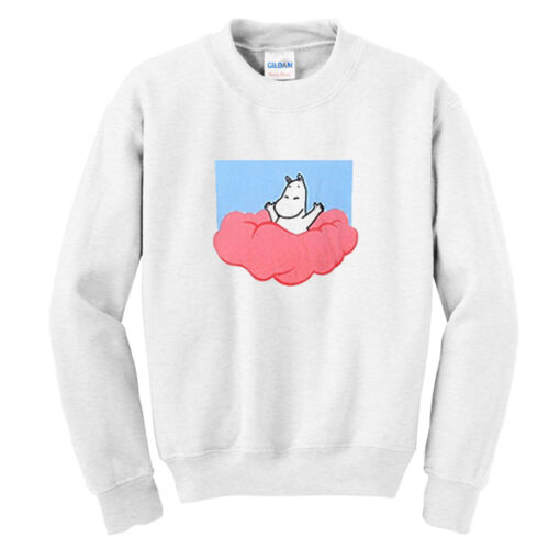 Moomin on Clouds sweatshirt drd