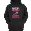 NEVER UNDERESTIMATE THE POWER OF A WOMAN WHO CAN BREATHE UNDERWATER HOODIE DRD