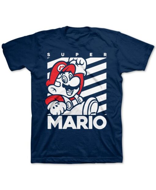 Nintendo Big Boys Super Mario T-Shirt drd