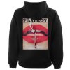 PLAYBOY X MISSGUIDED MAGAZINE HOODIE BACK DRD