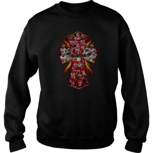 San Francisco 49ers Cross Player sweatshirt drd