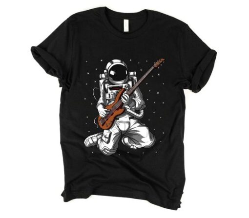 Space Astronaut Guitarist t-Shirt drd