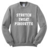 Stretch Sweat Pirouette sweatshirt drd